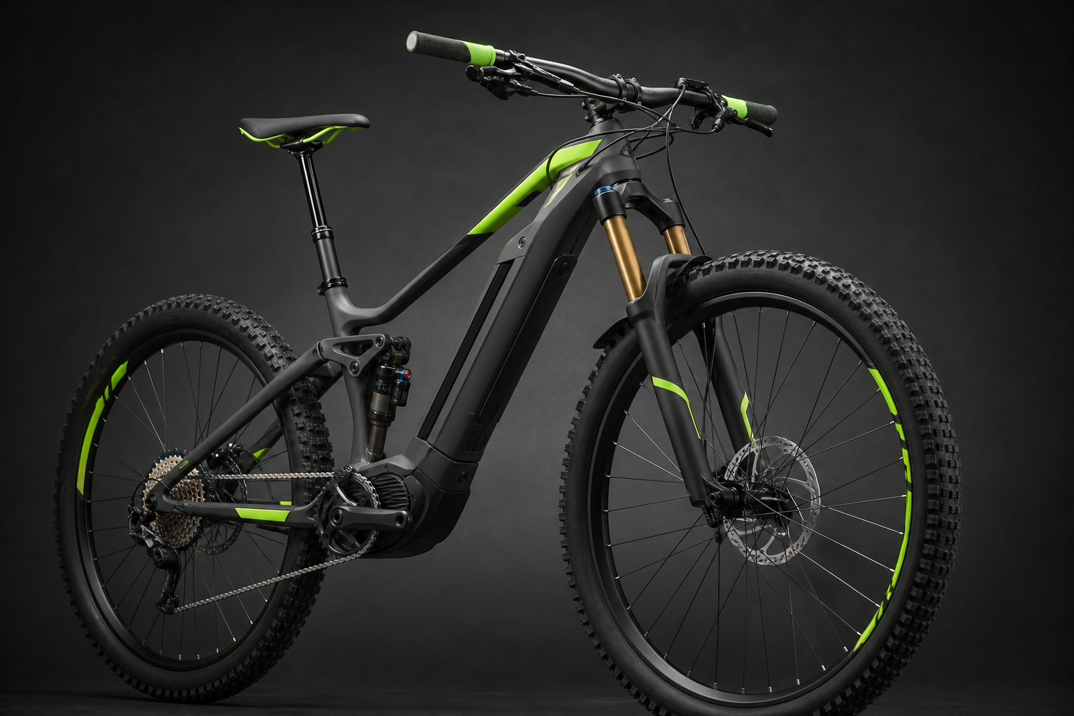 Full suspension e-MTB
