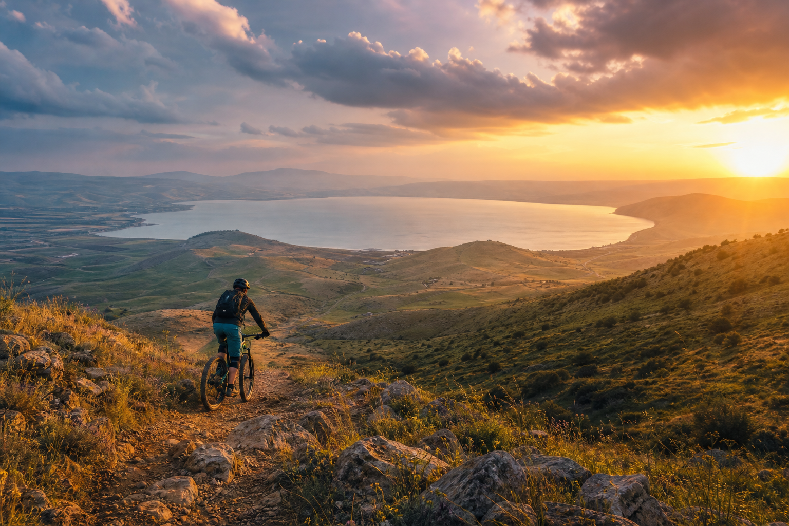 Panoramic Golan Heights view